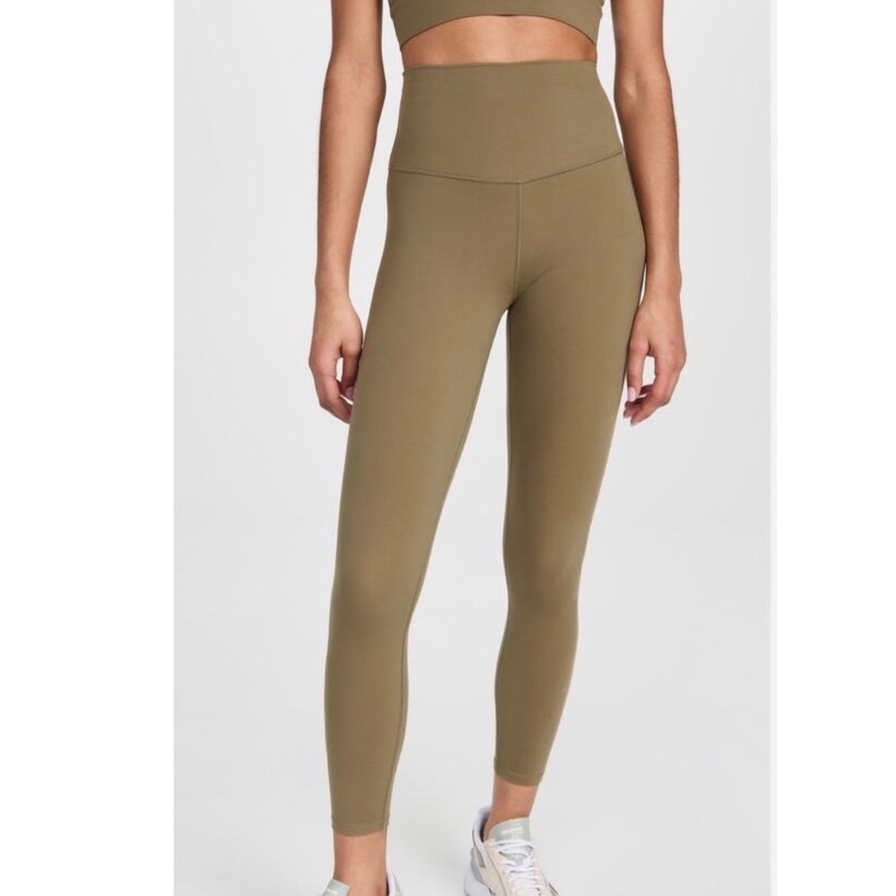Varley Olive High-Waisted Leggings